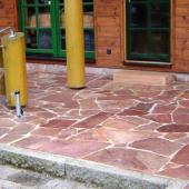 Terrassen & Gartenbereich: Quarzit-Polygonal-Bodenplatten